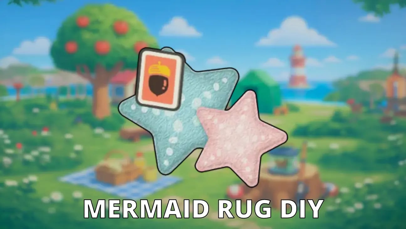 Mermaid Rug DIY artwork