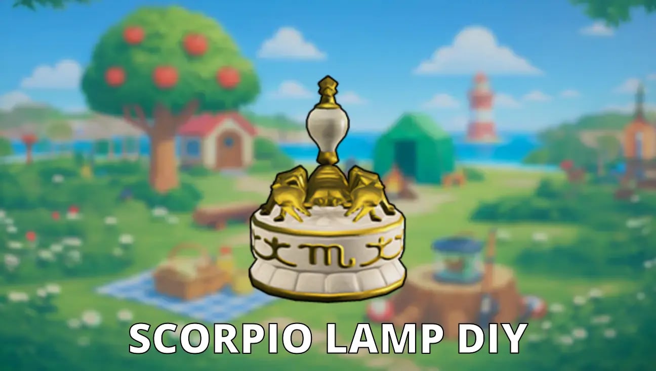 Scorpio Lamp DIY artwork
