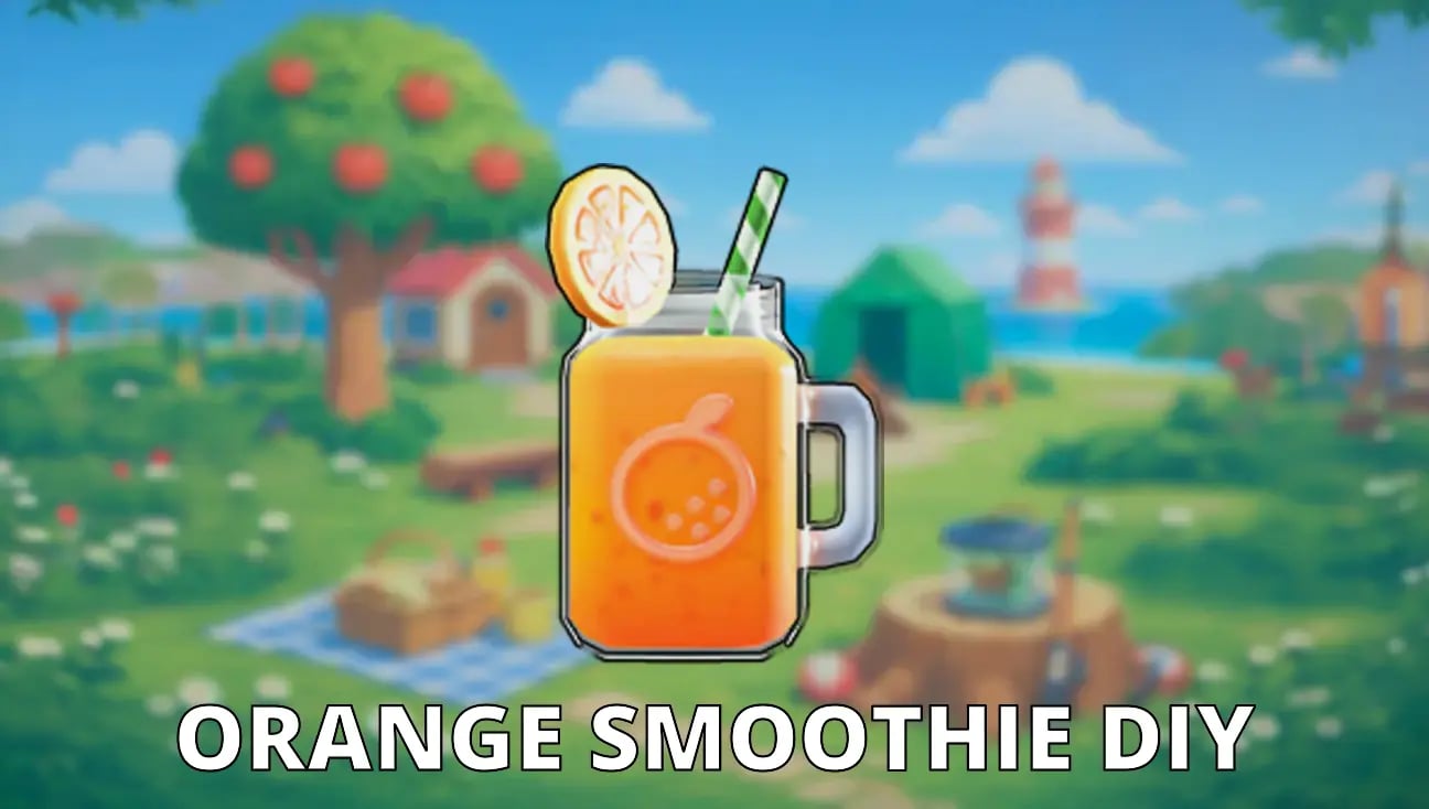 Orange Smoothie DIY artwork