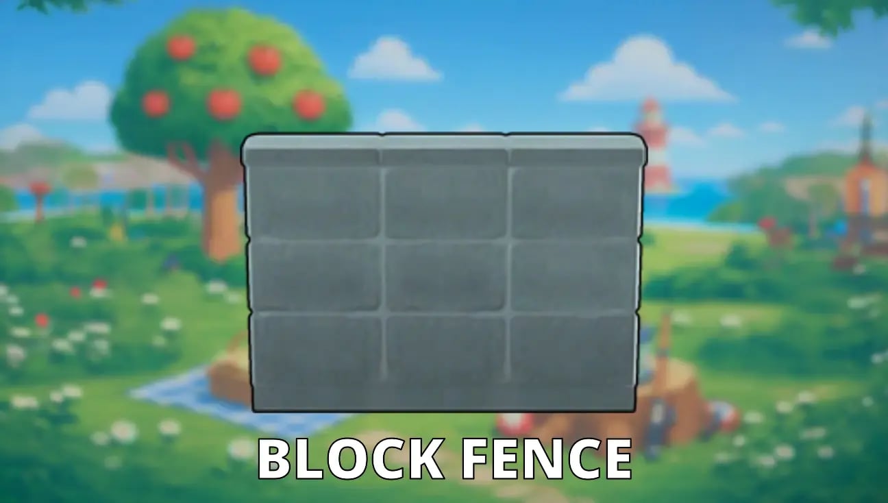 Block Fence artwork