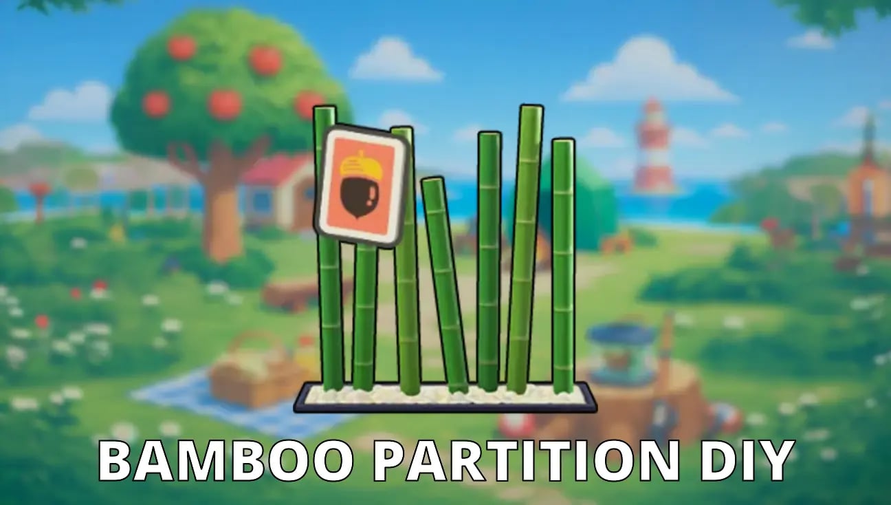 Bamboo Partition DIY artwork