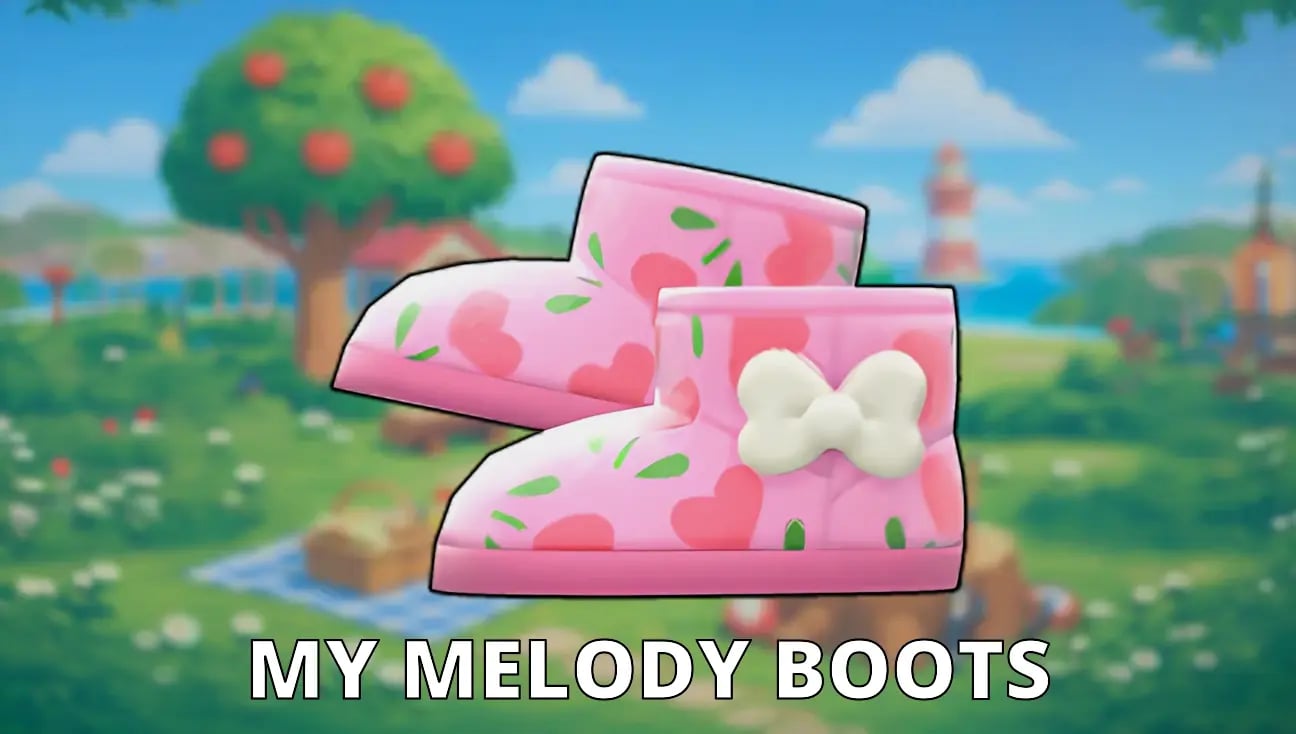 My Melody Boots artwork