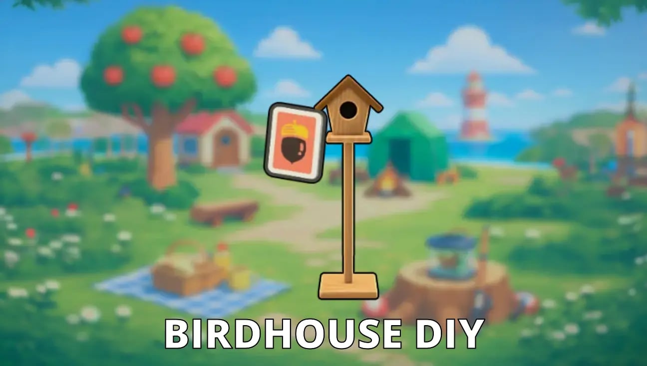 Birdhouse DIY artwork