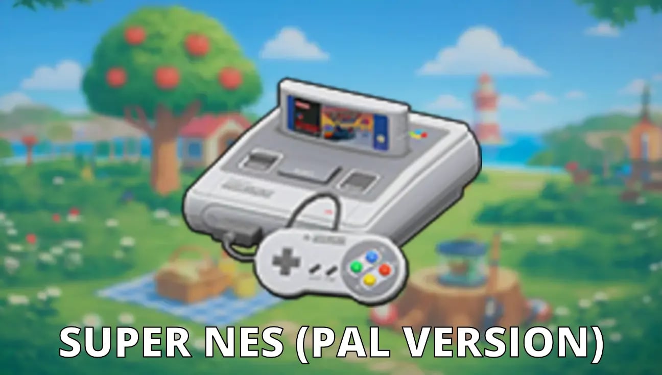 Super NES (PAL Version) artwork