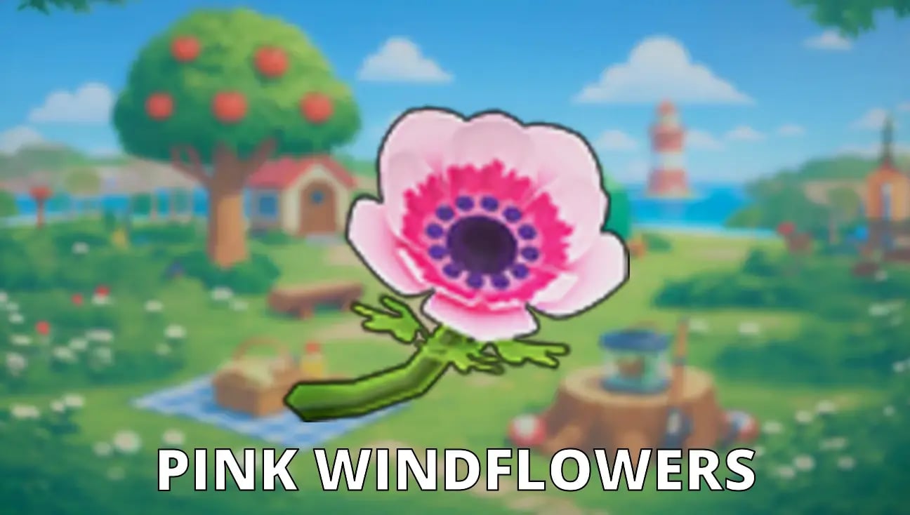 Pink Windflowers artwork