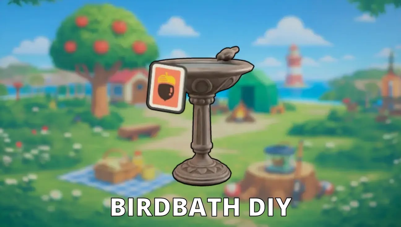 Birdbath DIY artwork