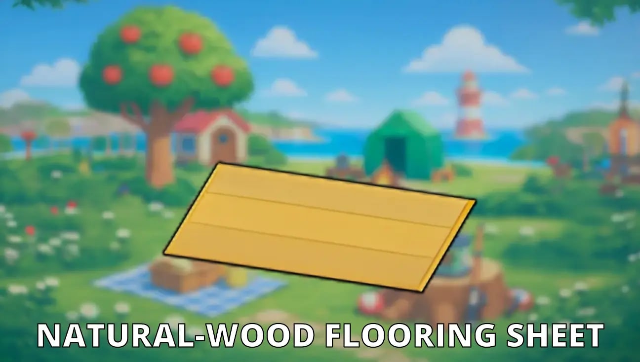 Natural-Wood Flooring Sheet artwork