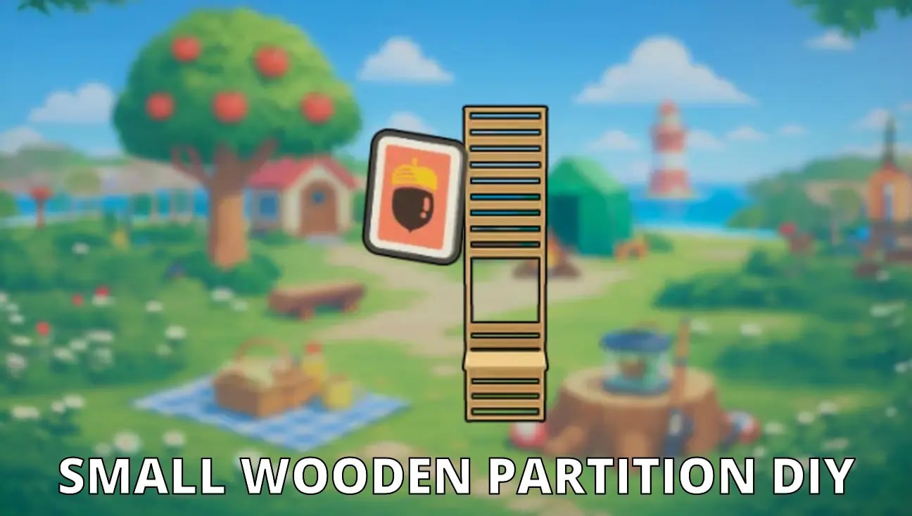 Small Wooden Partition DIY artwork