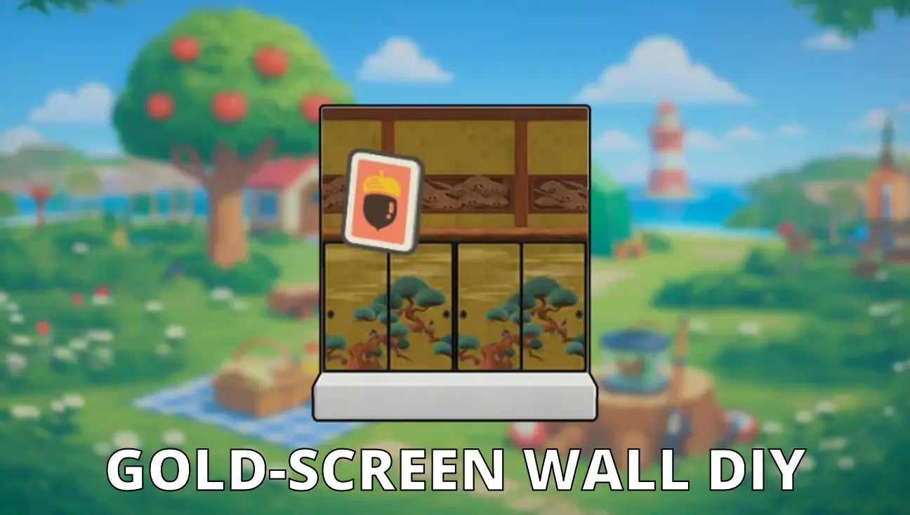 Gold-Screen Wall DIY artwork