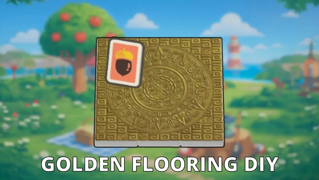 Golden Flooring DIY artwork