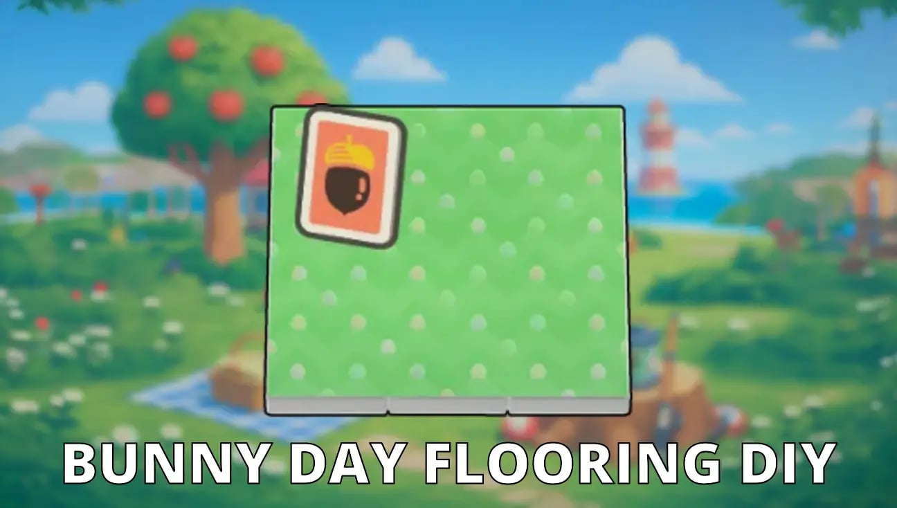Bunny Day Flooring DIY artwork