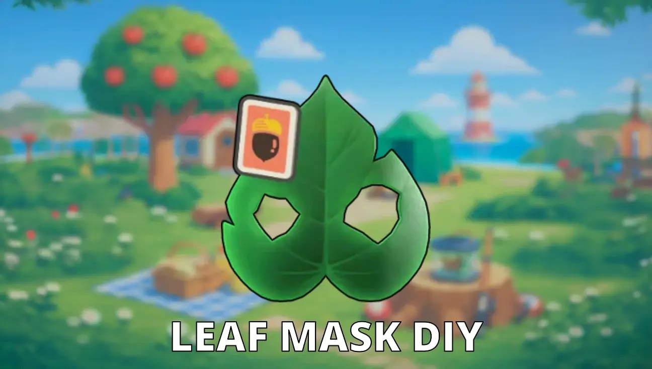 Leaf Mask DIY artwork