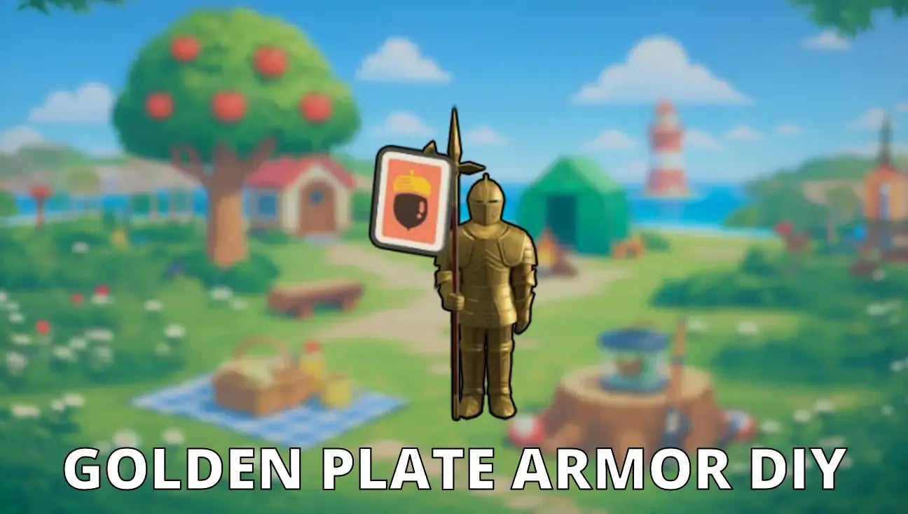 Golden Plate Armor DIY artwork