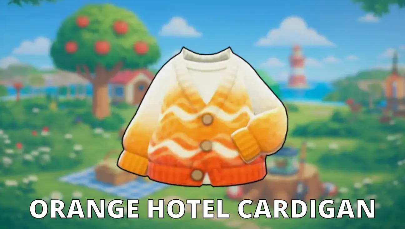 Orange Hotel Cardigan artwork