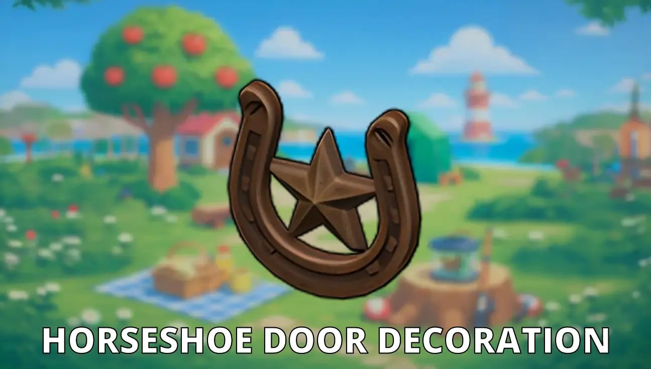 Horseshoe Door Decoration artwork