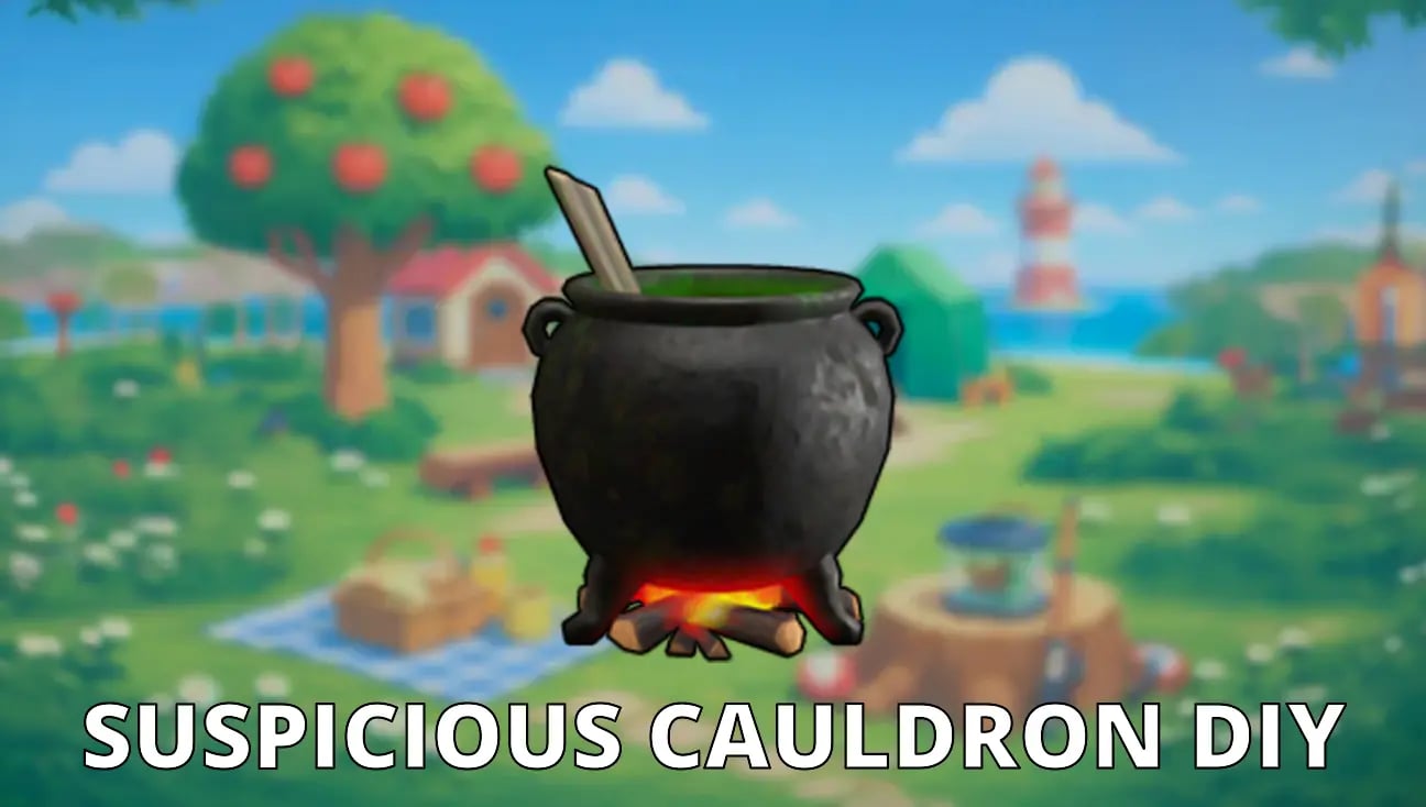 Suspicious Cauldron DIY artwork