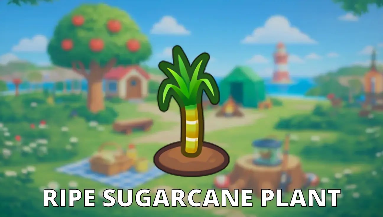 Ripe Sugarcane Plant artwork