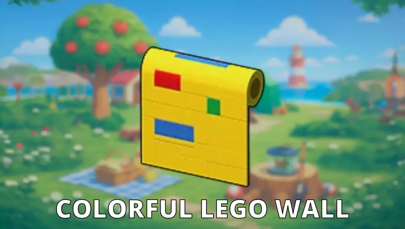 Colorful LEGO Wall artwork