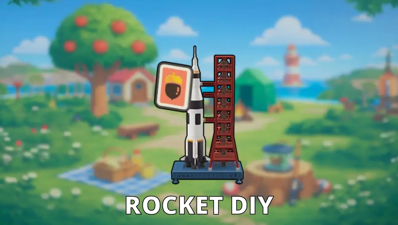 Rocket DIY artwork
