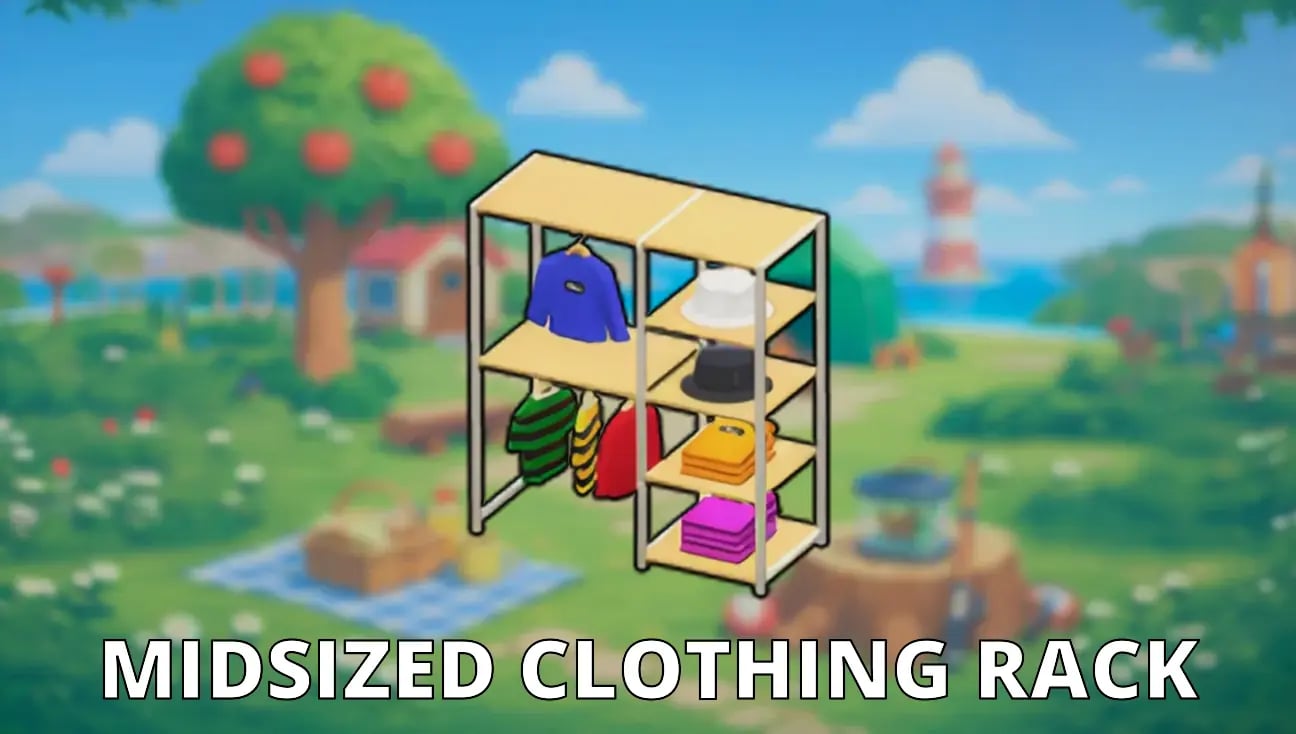 Midsized Clothing Rack variant