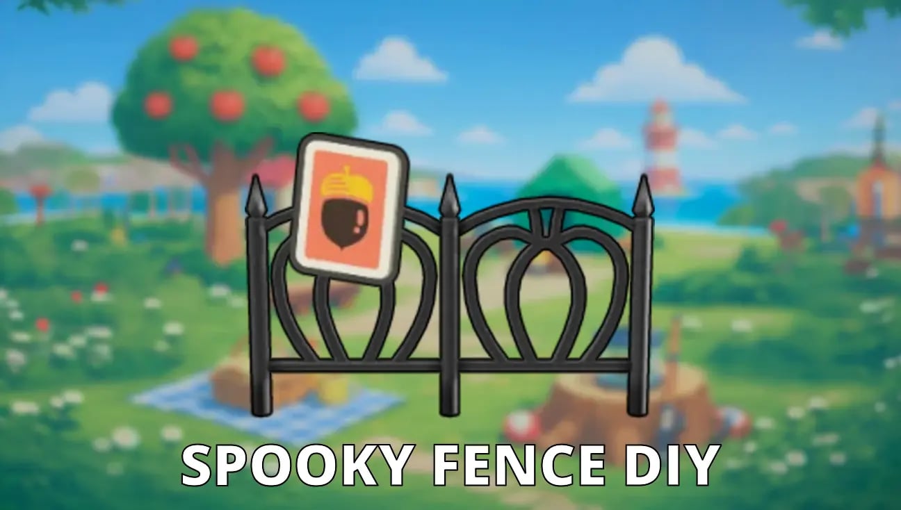 Spooky Fence DIY artwork