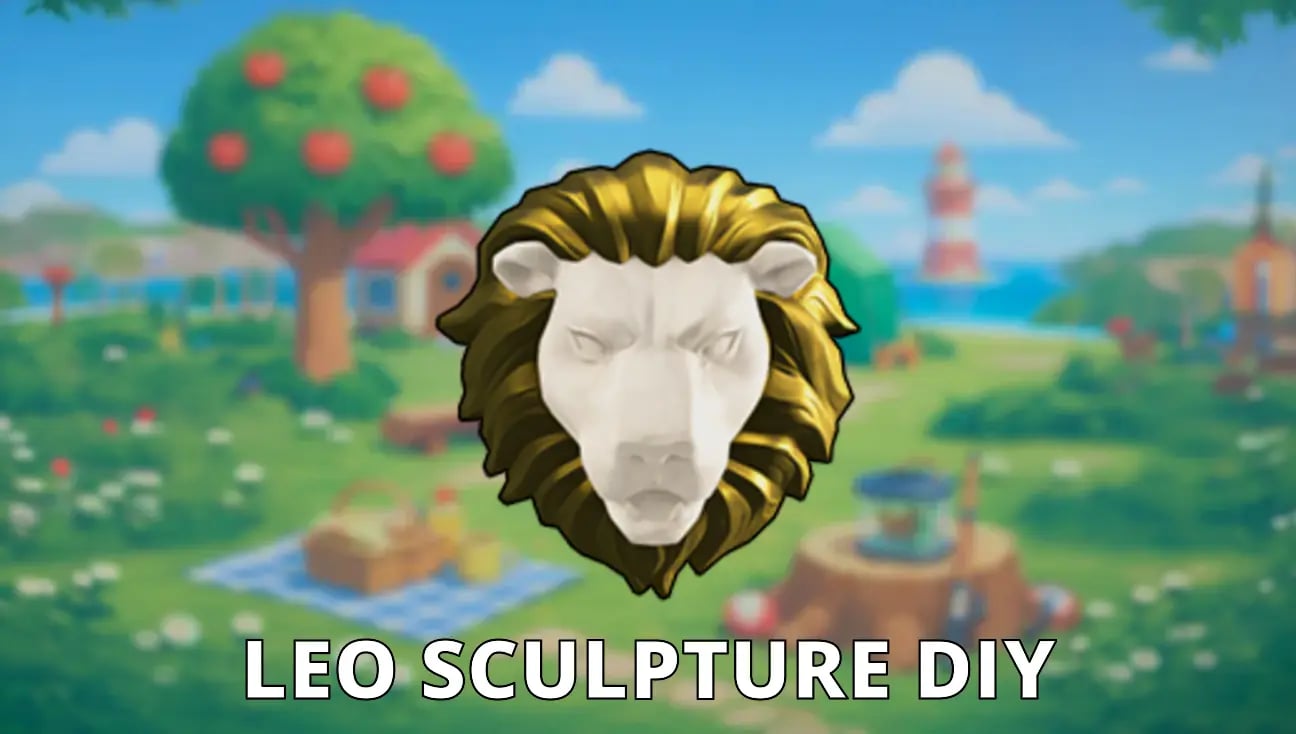 Leo Sculpture DIY artwork