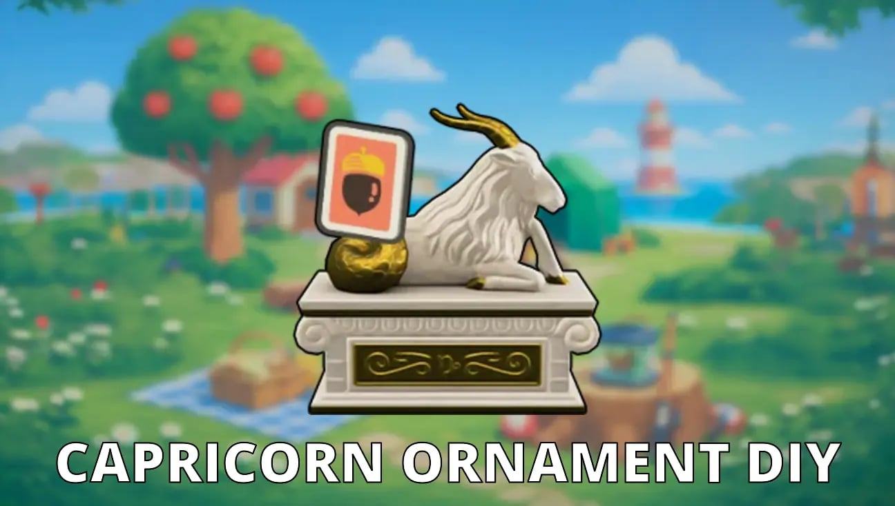 Capricorn Ornament DIY artwork