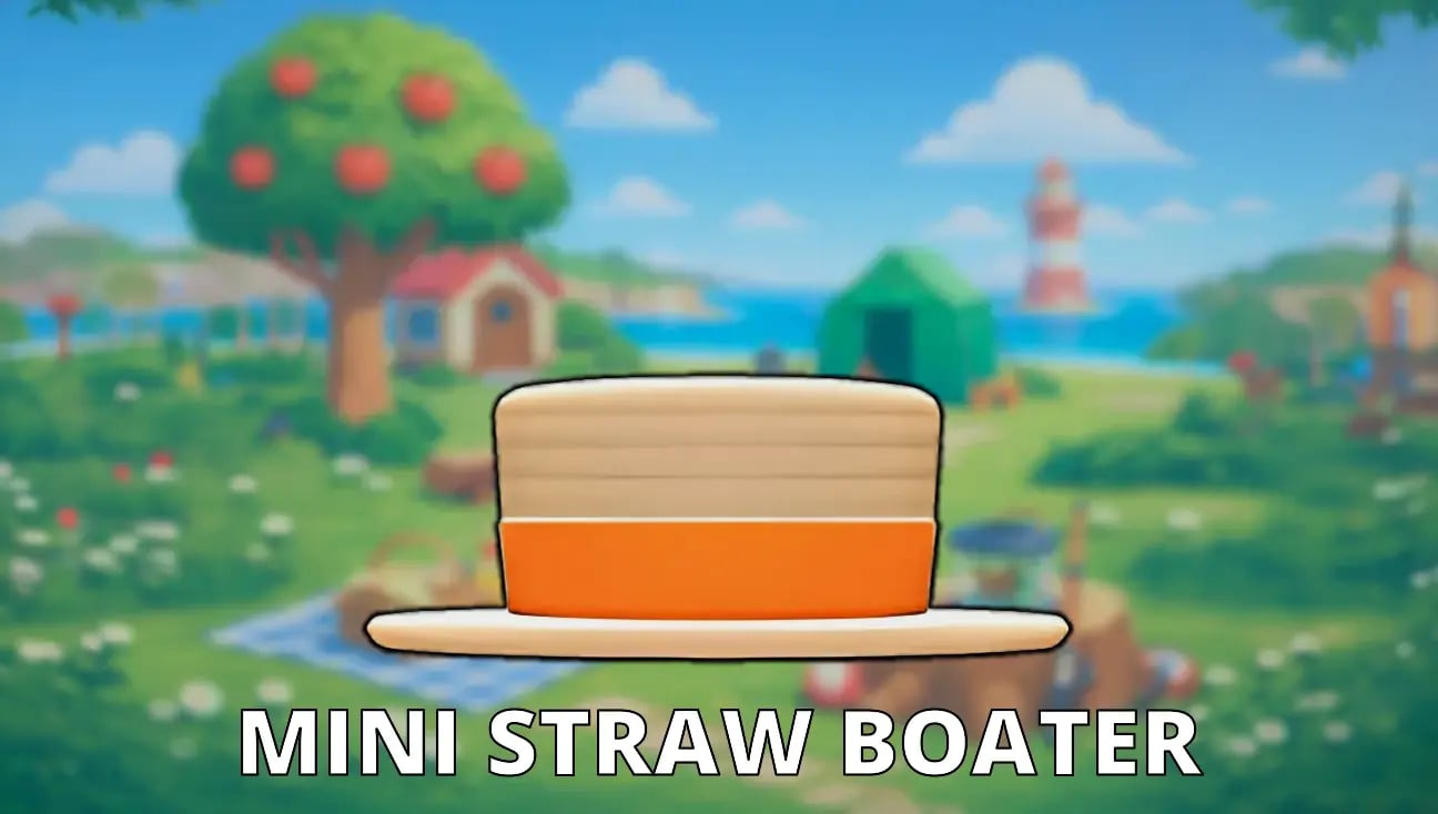 Mini Straw Boater artwork