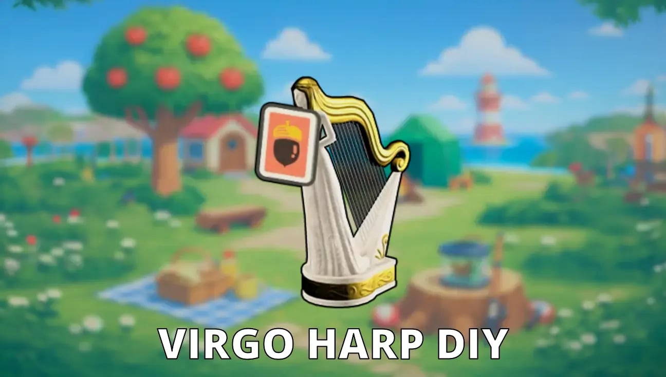 Virgo Harp DIY artwork