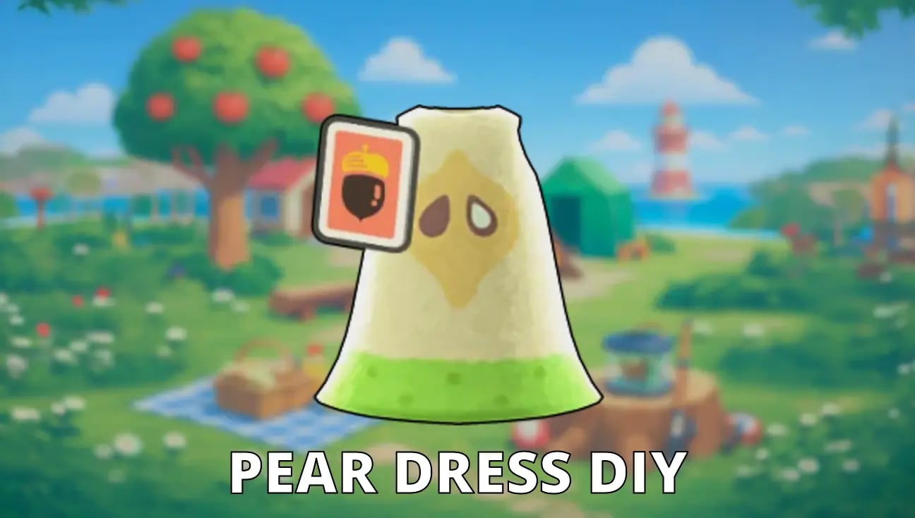 Pear Dress DIY artwork