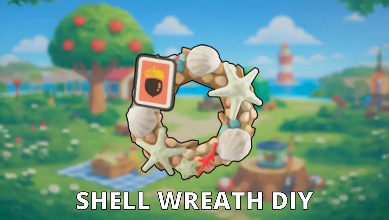 Shell Wreath DIY artwork