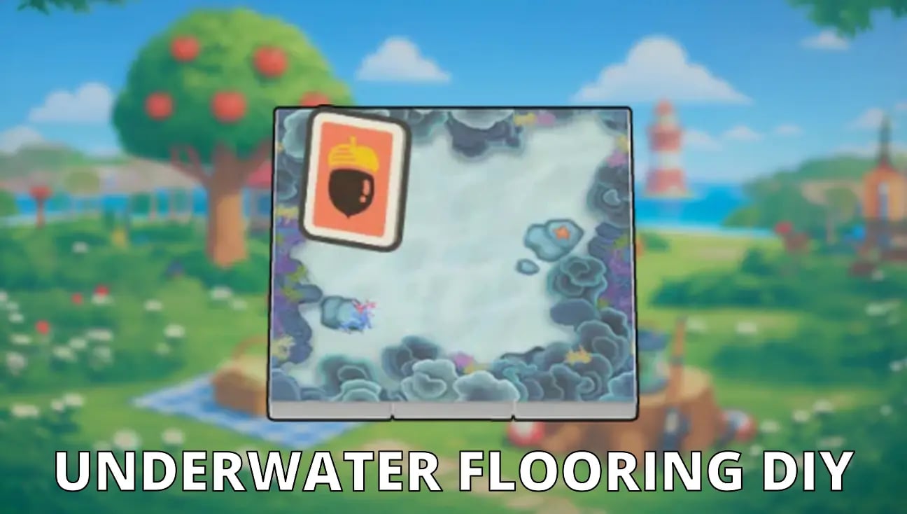 Underwater Flooring DIY artwork