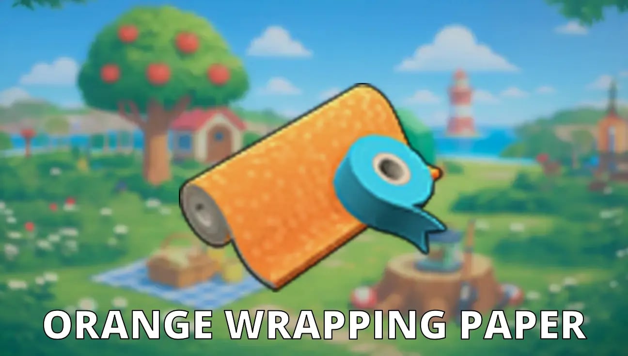 Orange Wrapping Paper artwork