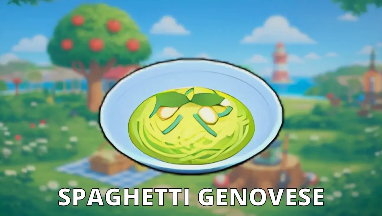Spaghetti Genovese artwork