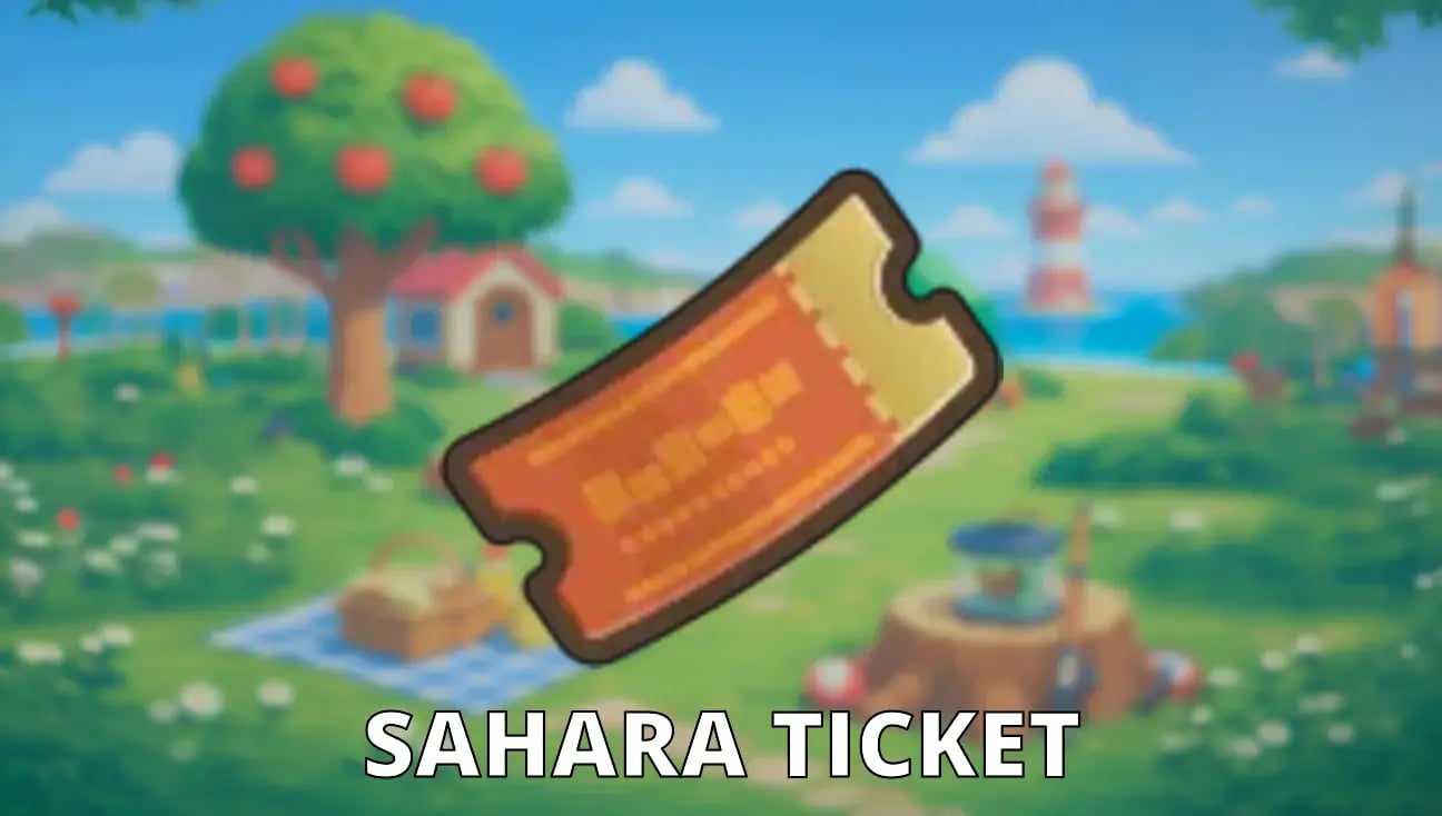 Sahara Ticket artwork