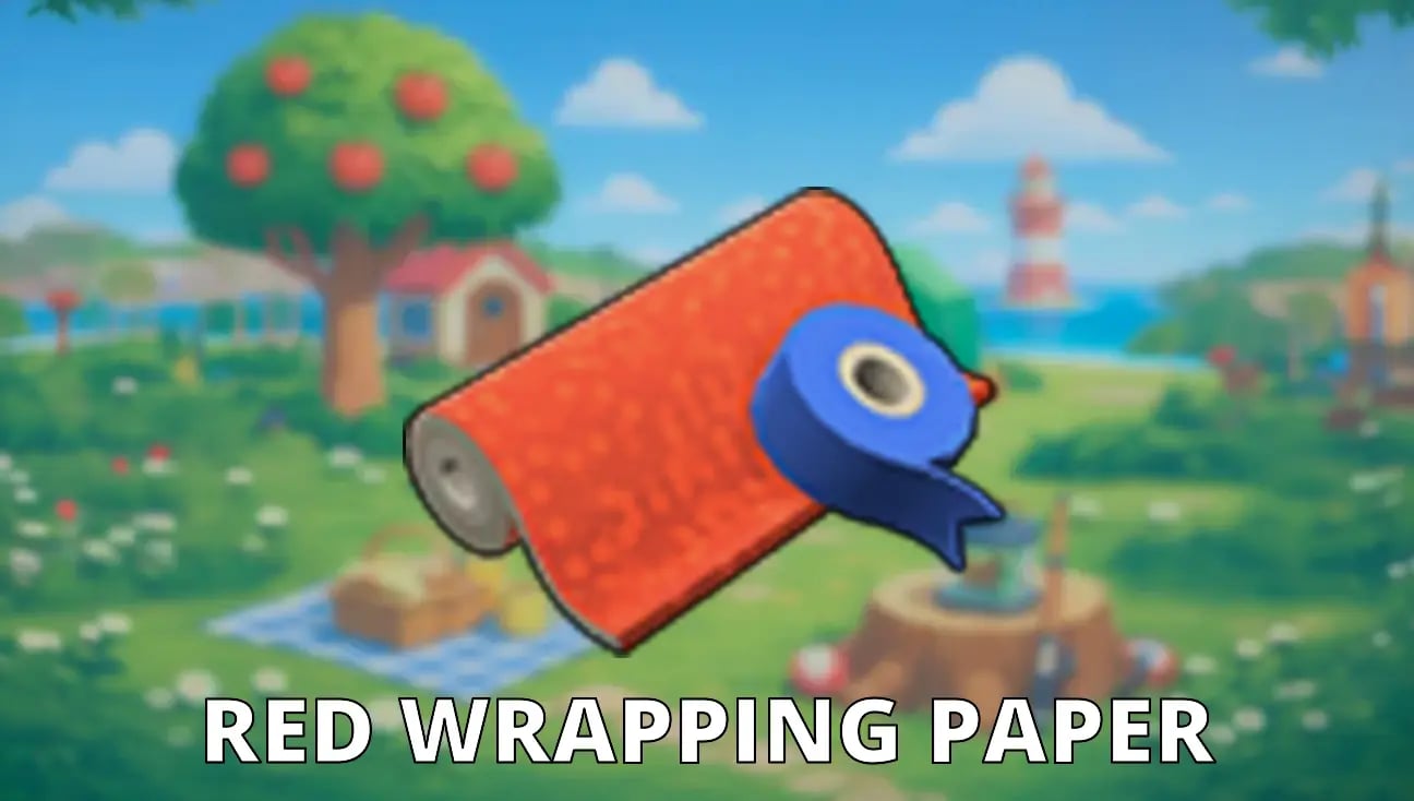 Red Wrapping Paper artwork