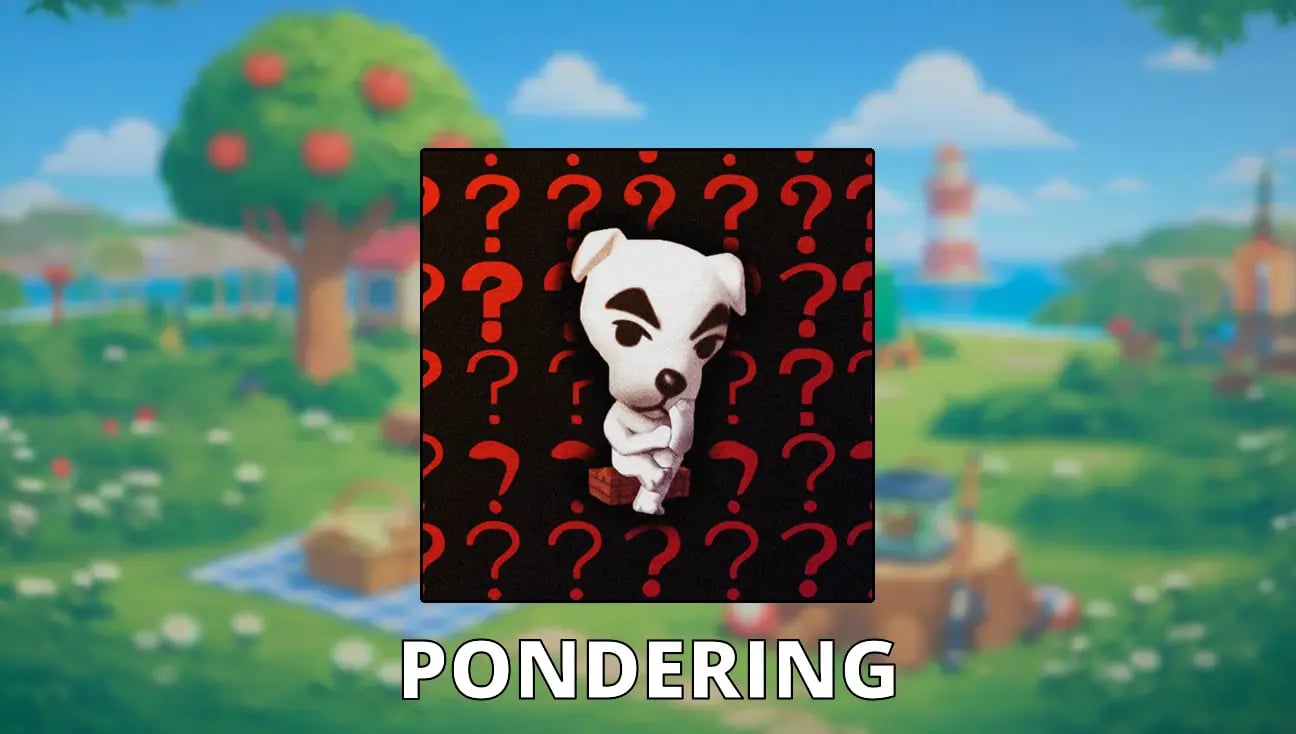Pondering artwork