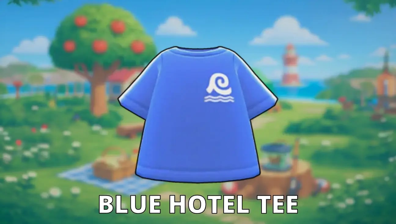 Blue Hotel Tee artwork