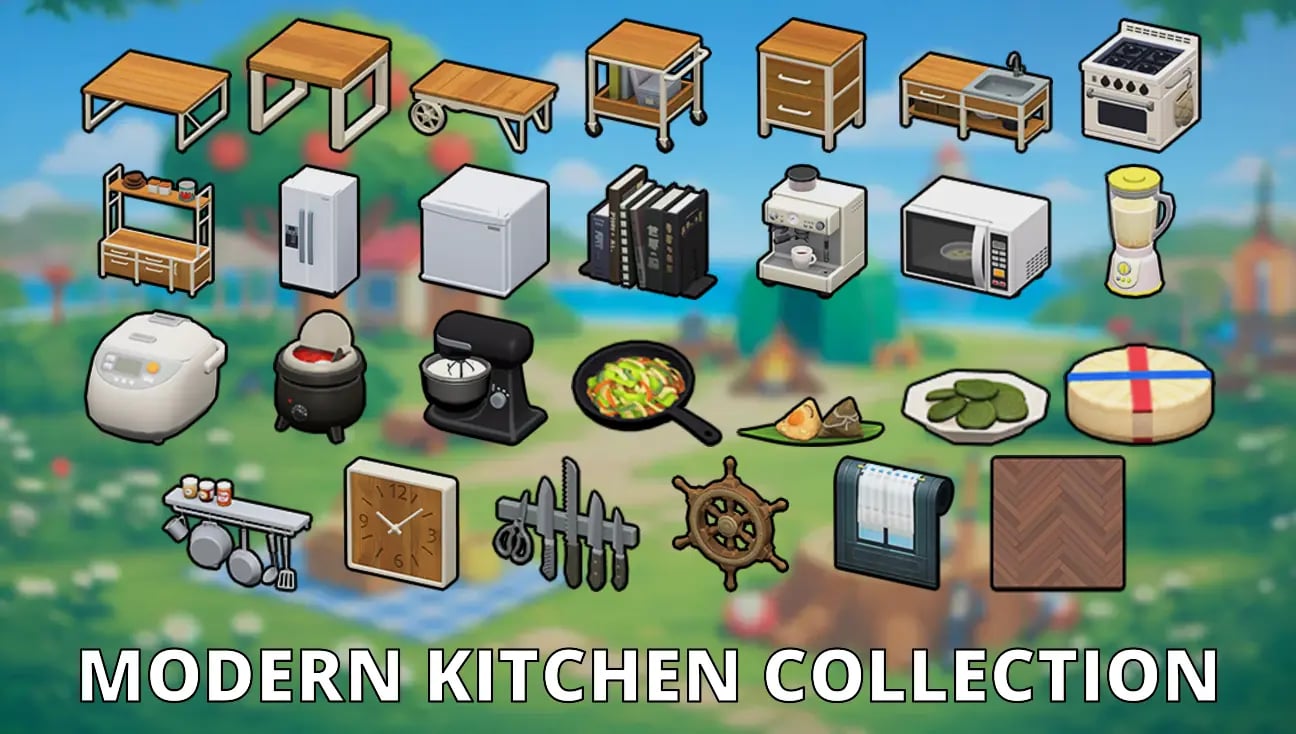 Modern Kitchen Collection artwork