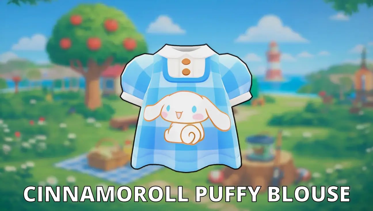 Cinnamoroll Puffy Blouse artwork