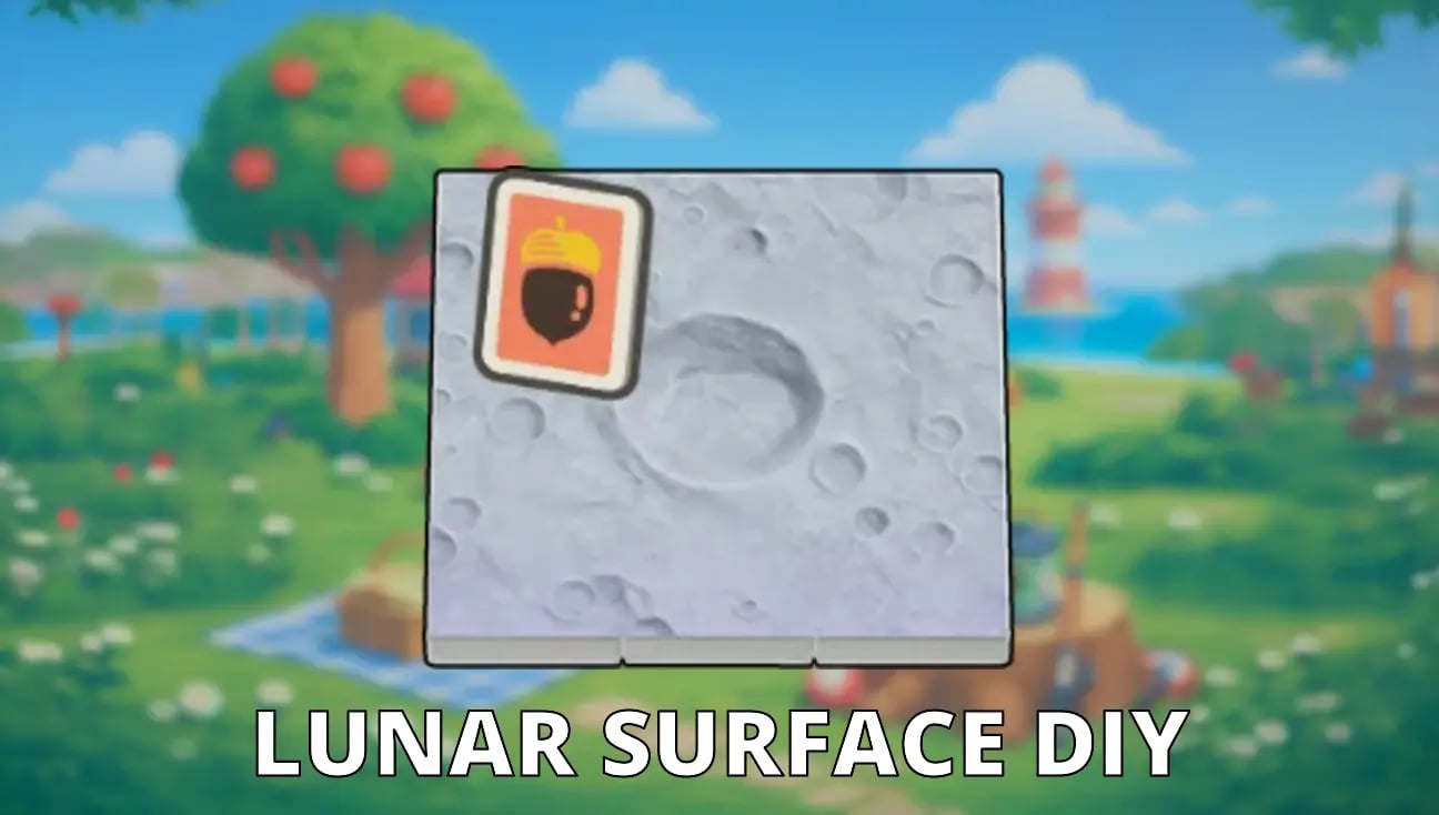 Lunar Surface DIY artwork