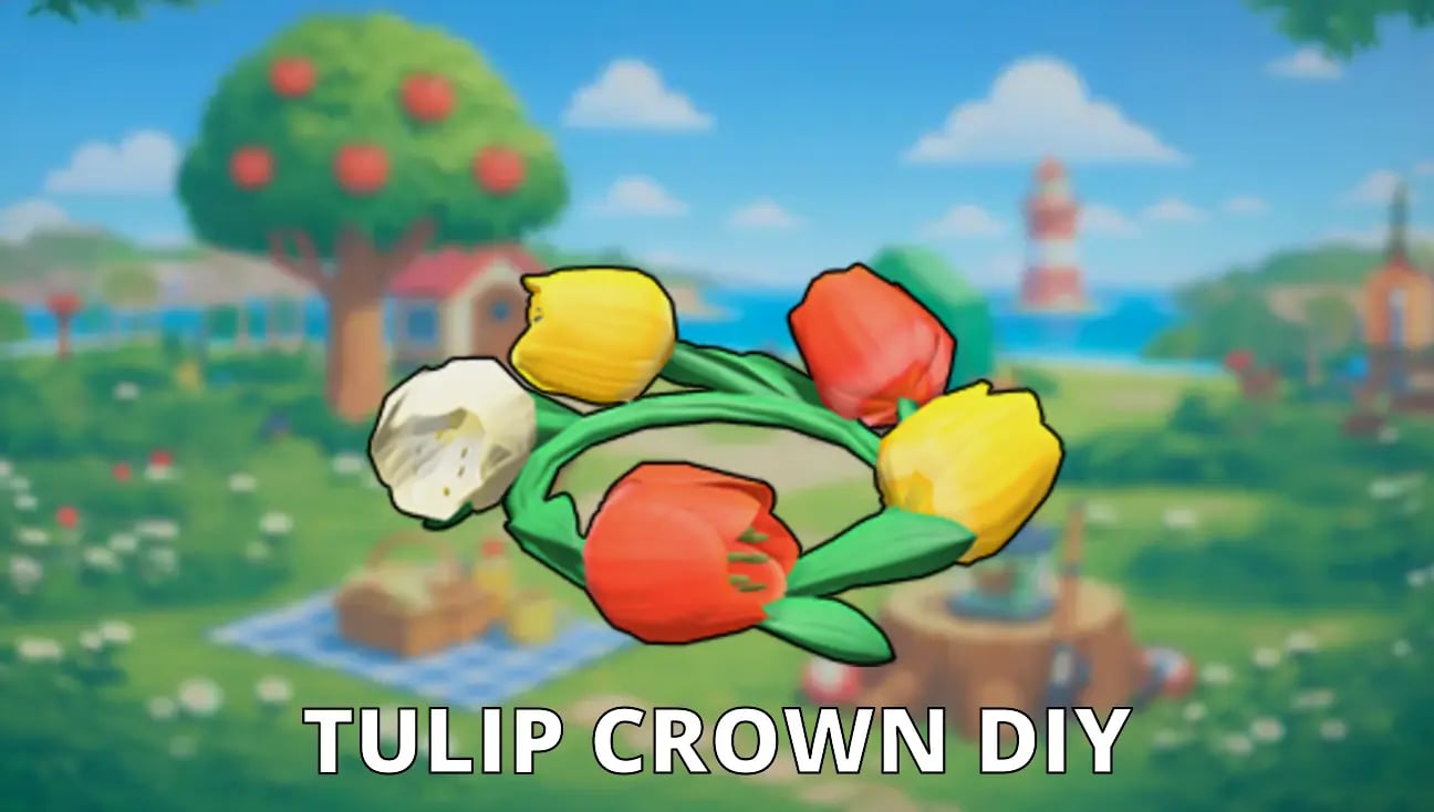Tulip Crown DIY artwork