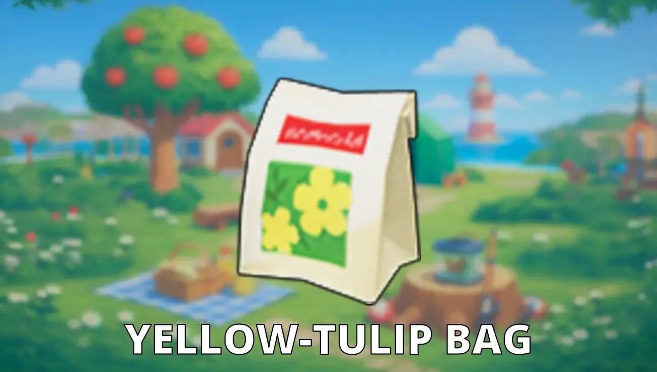 Yellow-Tulip Bag artwork