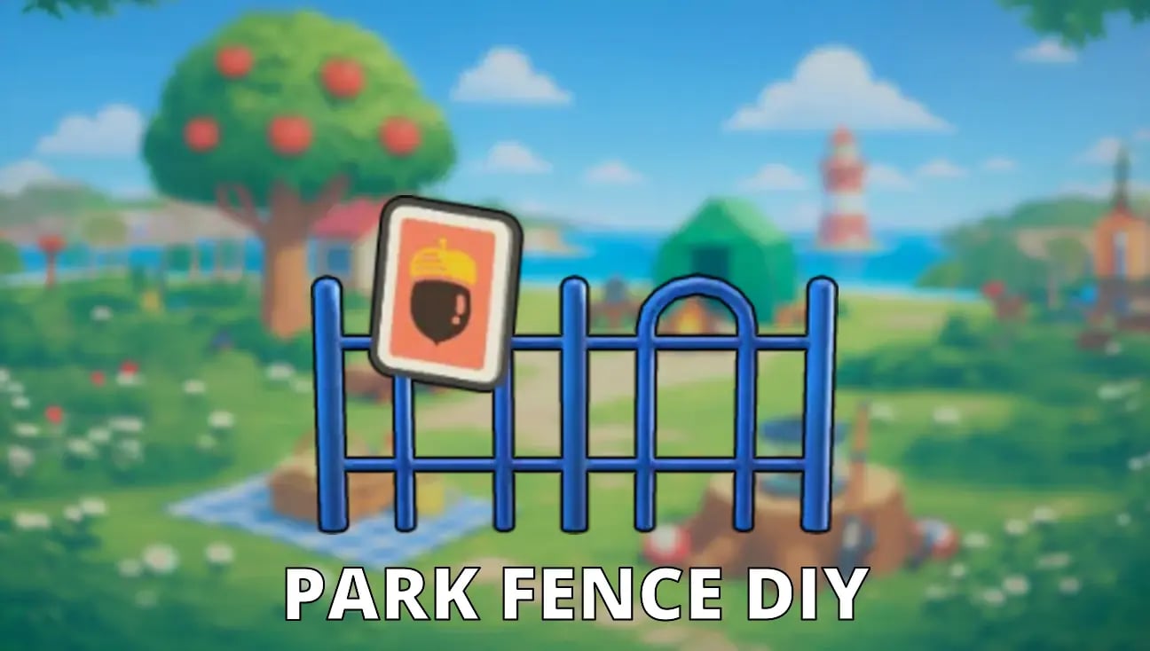 Park Fence DIY artwork