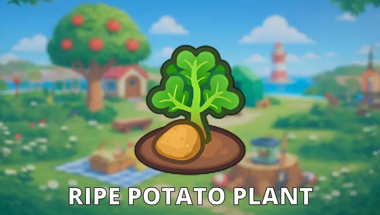 Ripe Potato Plant artwork