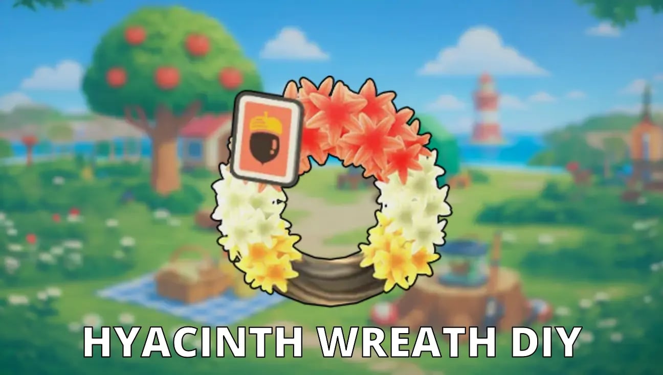 Hyacinth Wreath DIY artwork