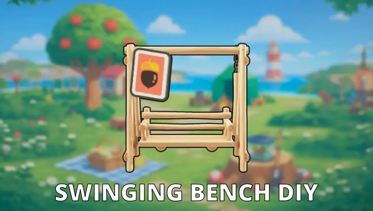 Swinging Bench DIY artwork