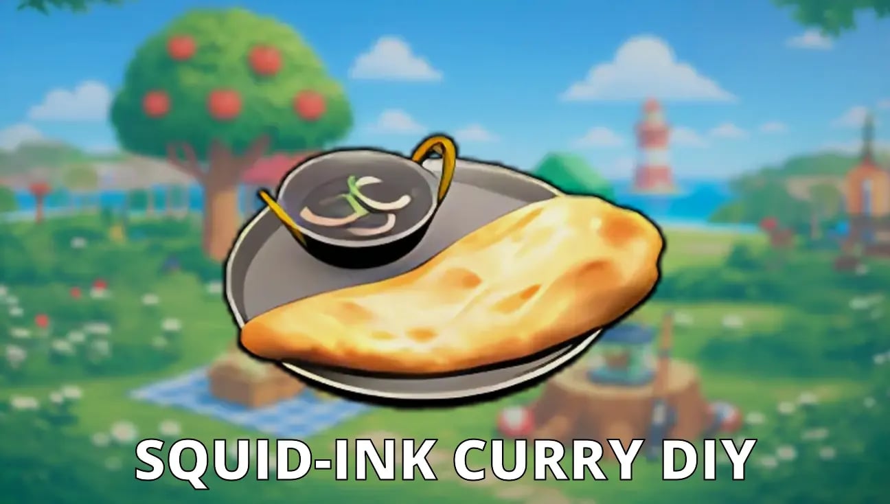 Squid-Ink Curry DIY artwork