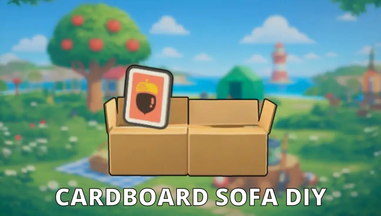 Cardboard Sofa DIY artwork