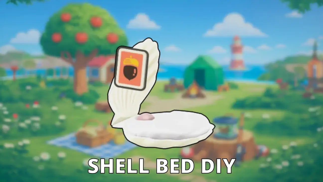 Shell Bed DIY artwork